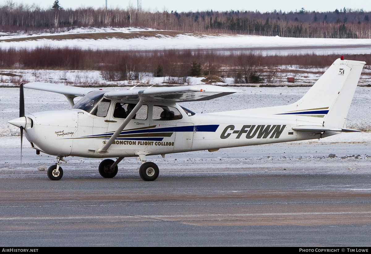Aircraft Photo of C-FUWN | Cessna 172 Skyhawk | Moncton Flight College | AirHistory.net #517354