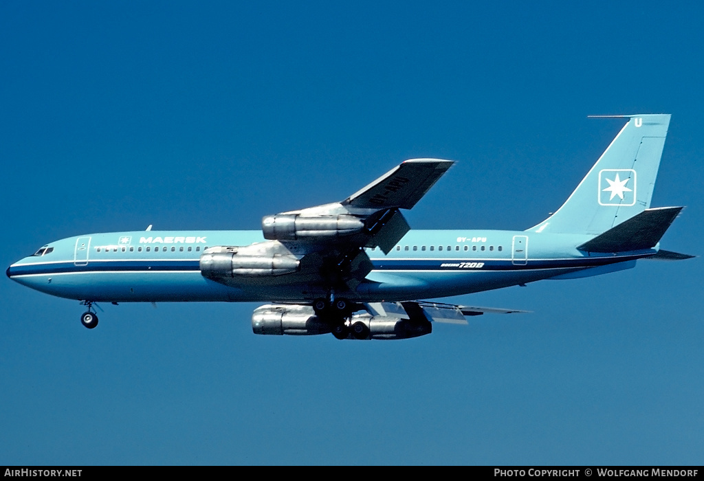 Aircraft Photo of OY-APU | Boeing 720-051B | Maersk Air | AirHistory.net #517369