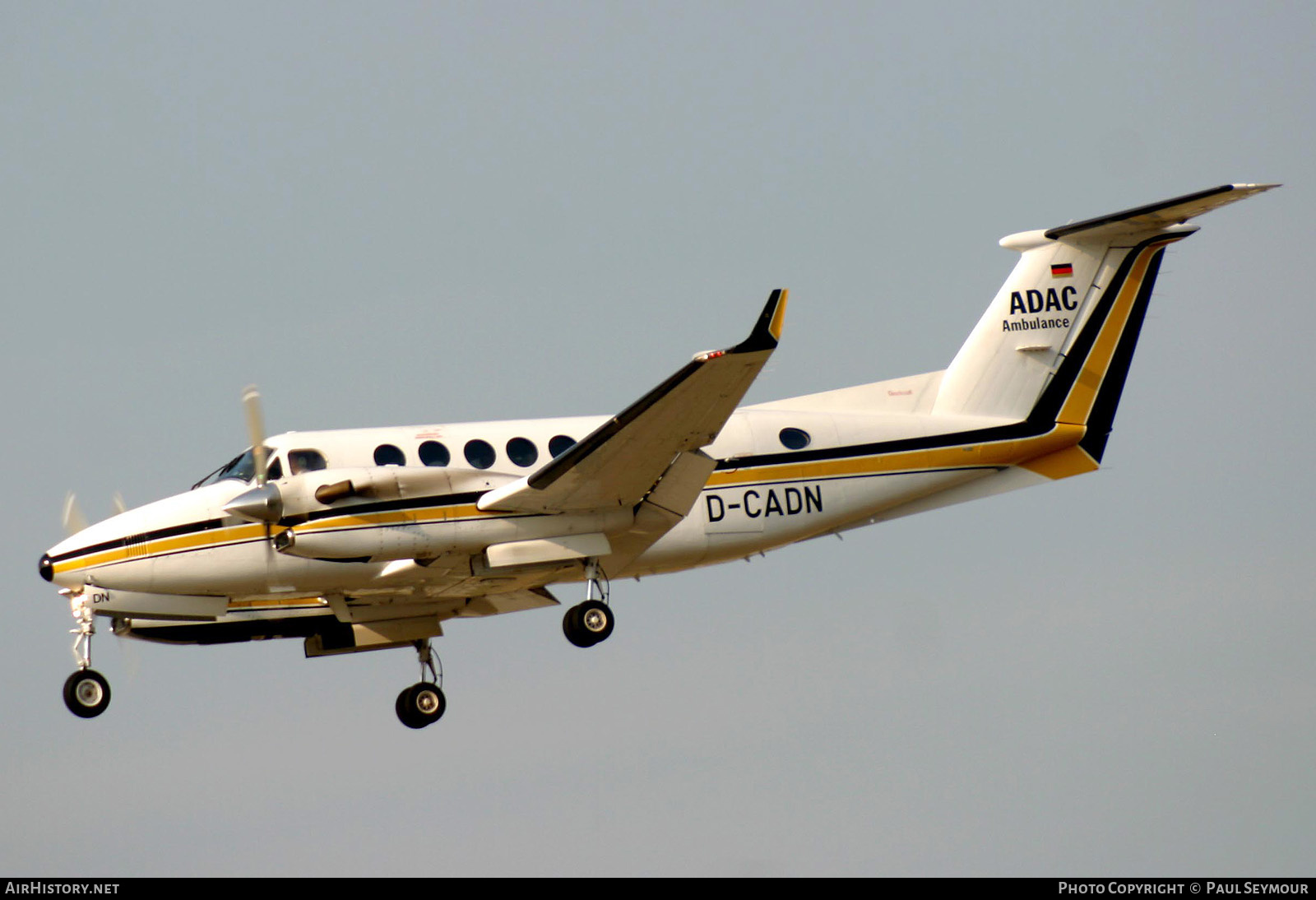 Aircraft Photo of D-CADN | Beech Super King Air 350 (B300) | ADAC Luftrettung | AirHistory.net #517376