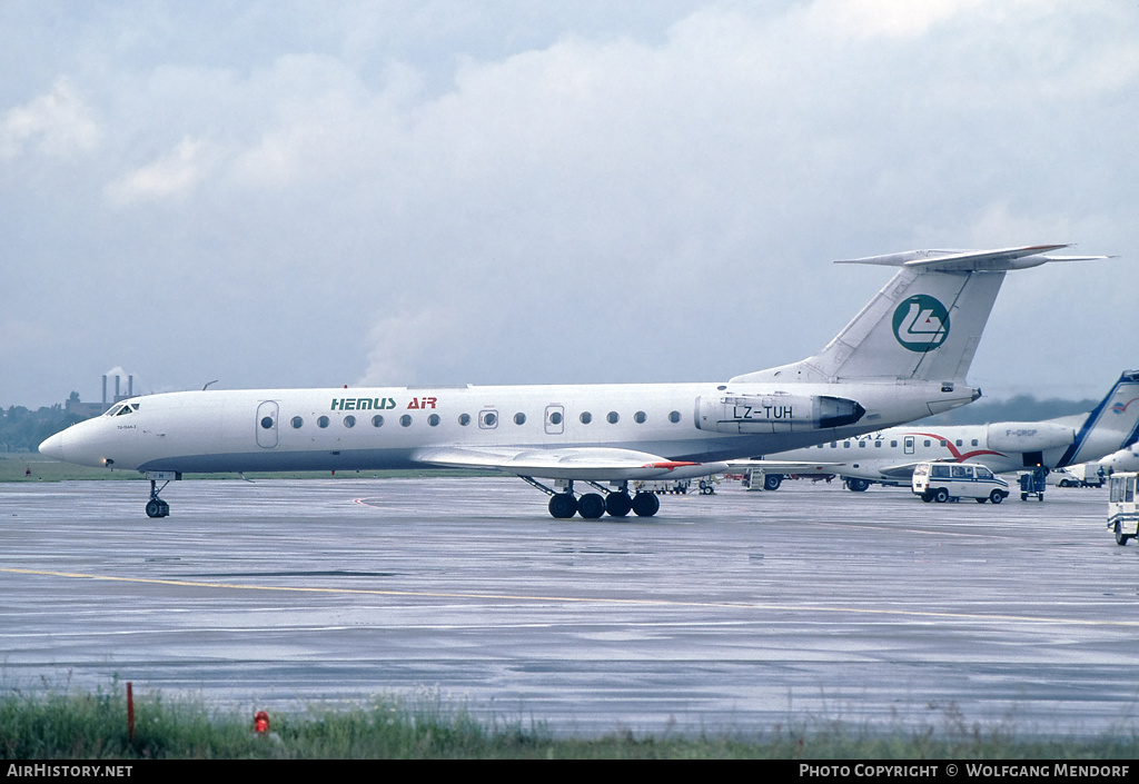 Aircraft Photo of LZ-TUH | Tupolev Tu-134A-3 | Hemus Air | AirHistory.net #517377