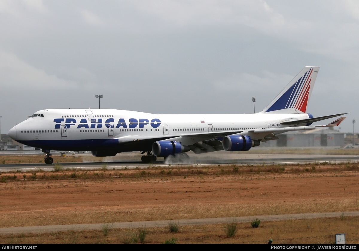 Aircraft Photo of VQ-BHW | Boeing 747-4F6 | Transaero Airlines | AirHistory.net #517382