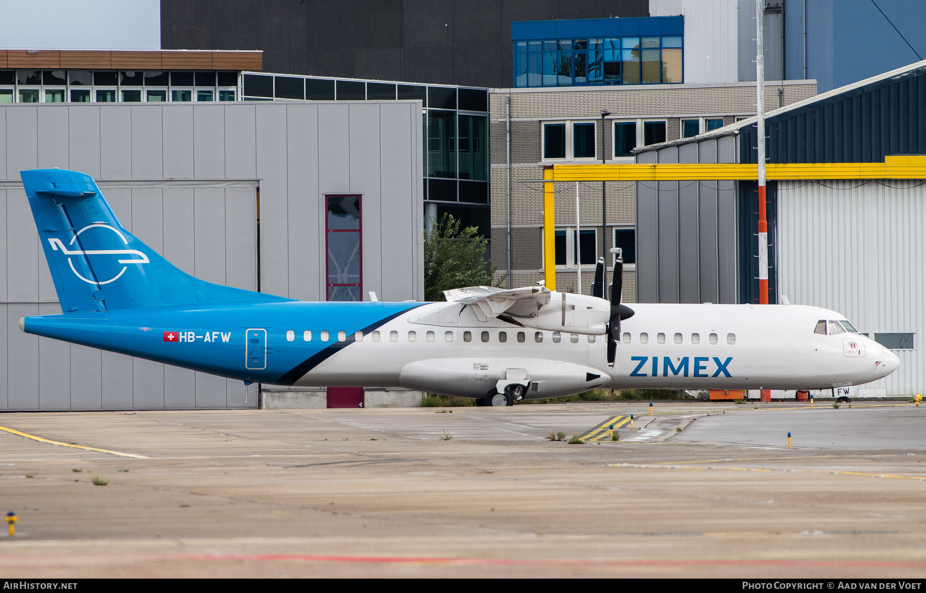 Aircraft Photo of HB-AFW | ATR ATR-72-202/F | Zimex Aviation | AirHistory.net #517383