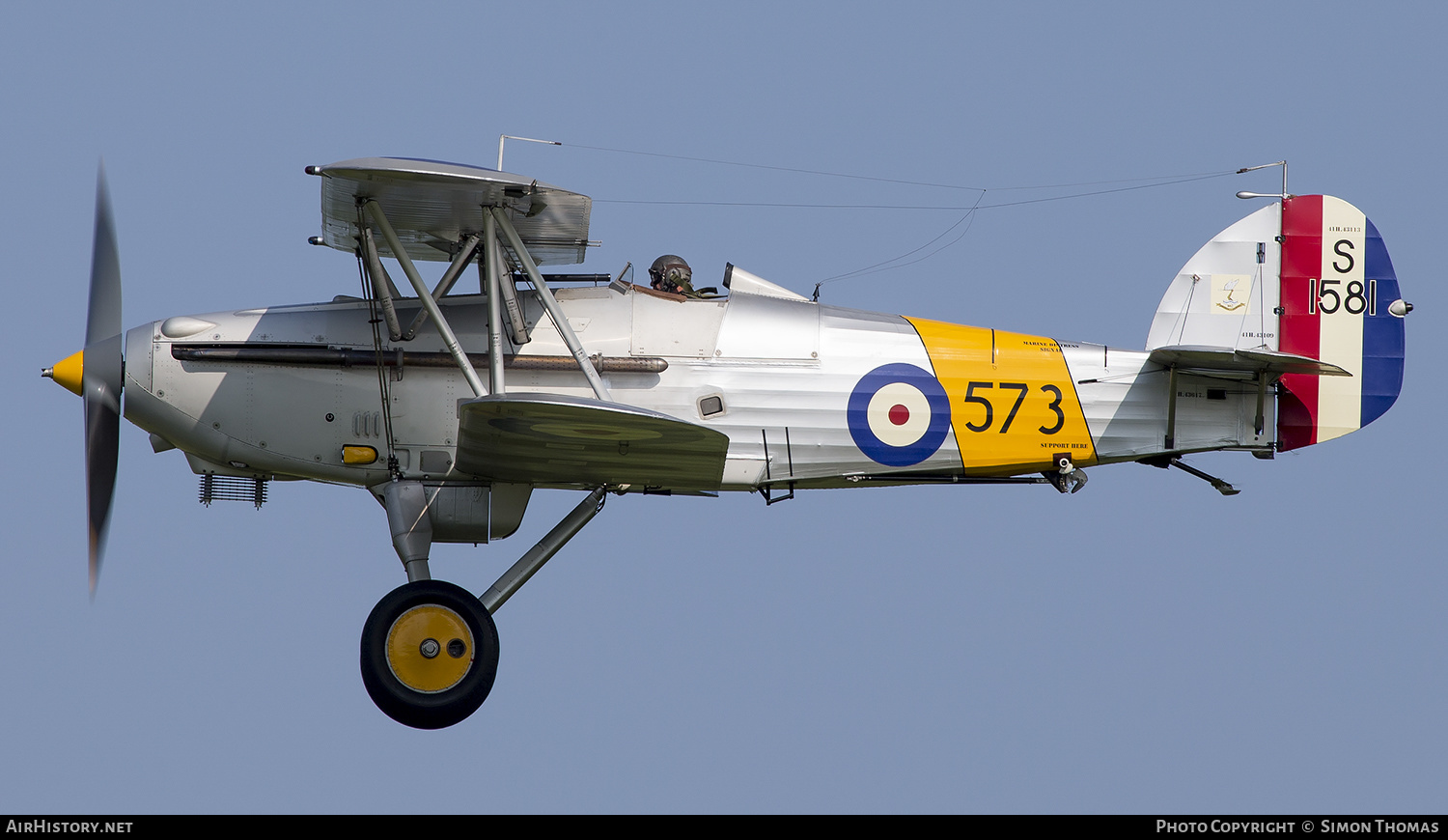 Aircraft Photo of G-BWWK / S1581 | Hawker Nimrod Mk1 | UK - Navy | AirHistory.net #517386