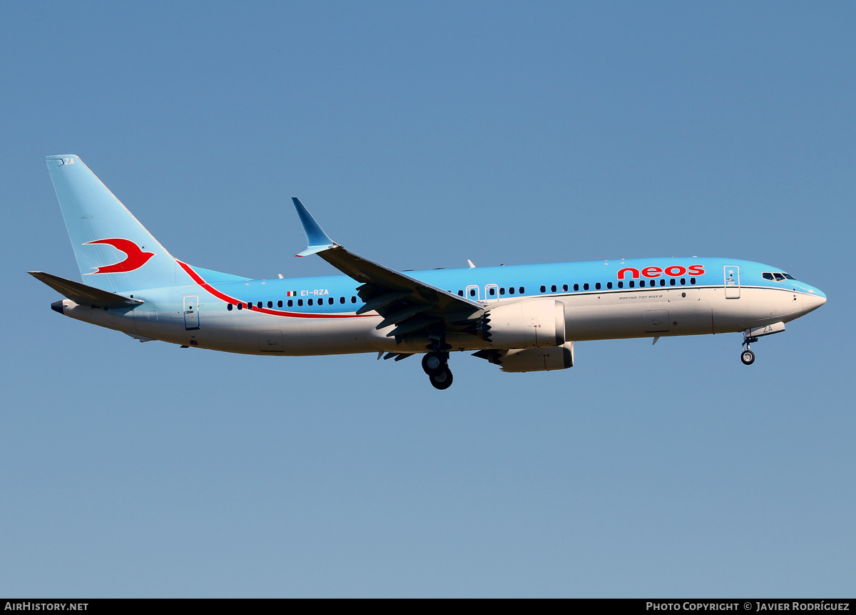 Aircraft Photo of EI-RZA | Boeing 737-8 Max 8 | Neos | AirHistory.net #517392