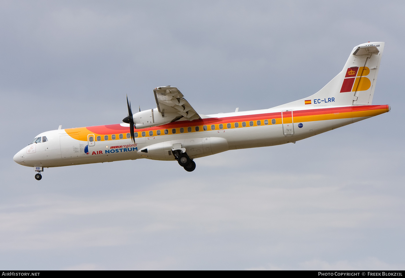 Aircraft Photo of EC-LRR | ATR ATR-72-600 (ATR-72-212A) | Iberia Regional | AirHistory.net #517409