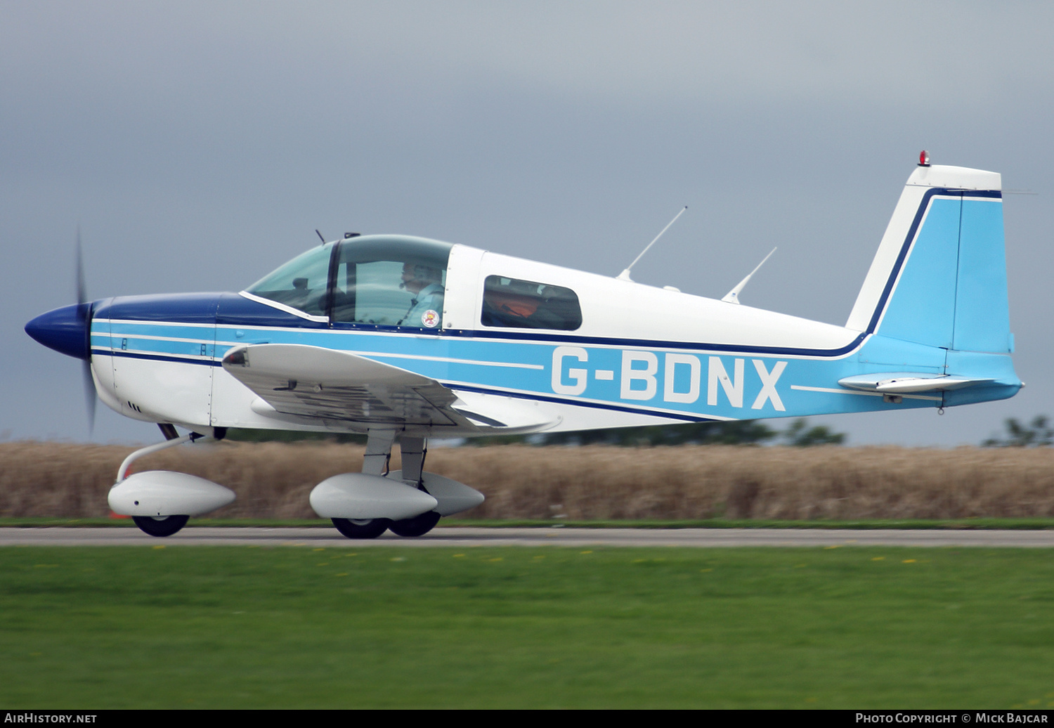 Aircraft Photo of G-BDNX | Grumman American AA-1B Trainer | AirHistory.net #517417