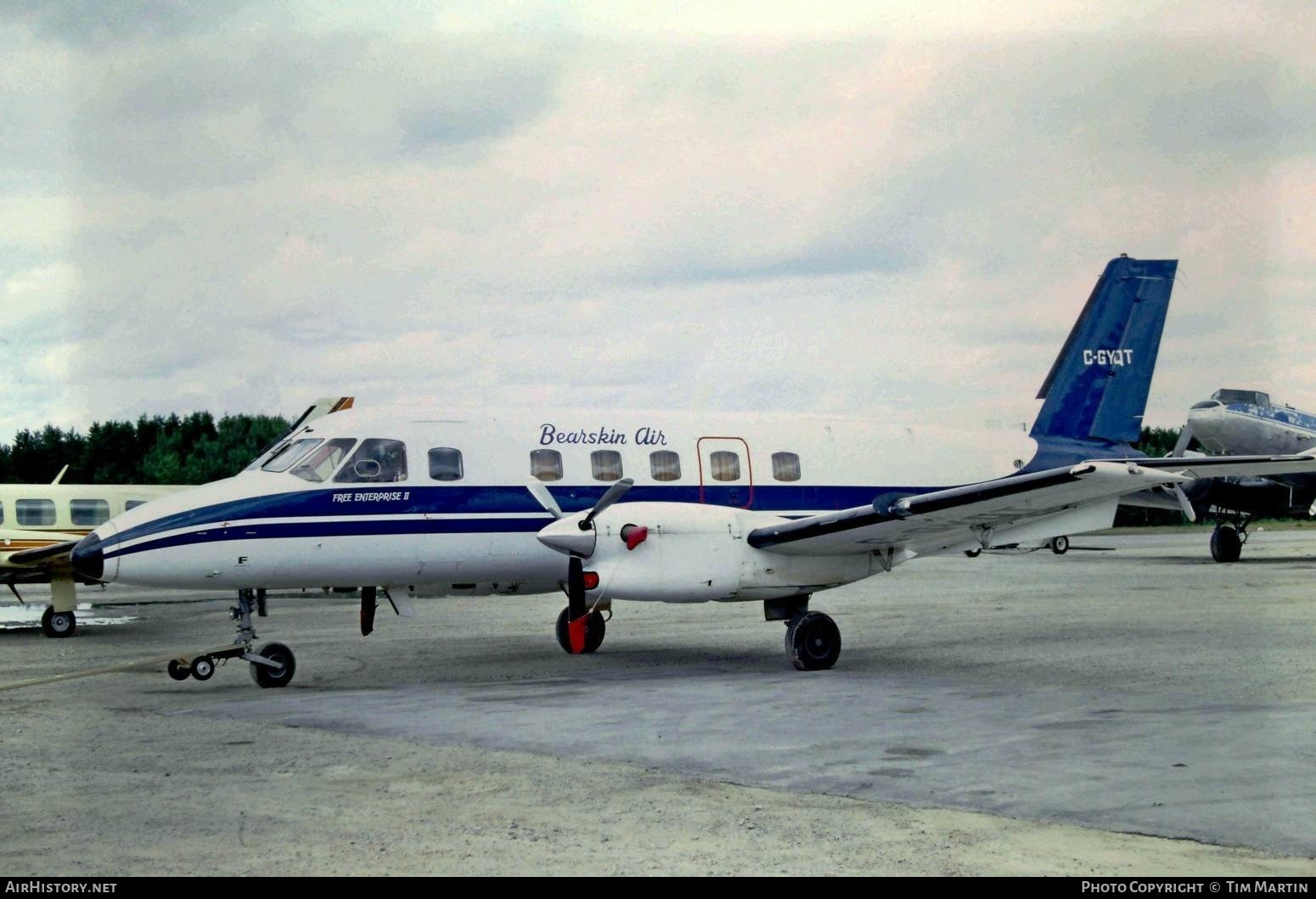 Aircraft Photo of C-GYQT | Embraer EMB-110P1 Bandeirante | Bearskin Airlines | AirHistory.net #517425