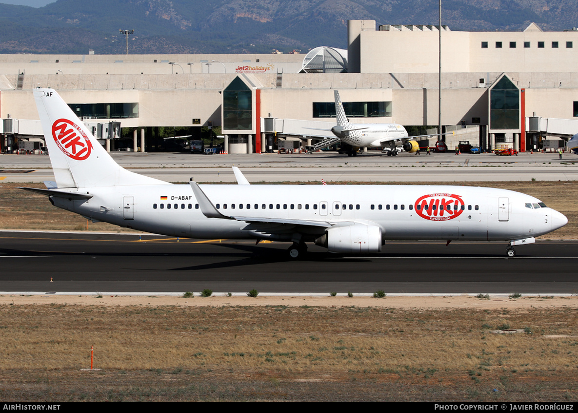 Aircraft Photo of D-ABAF | Boeing 737-86J | Niki | AirHistory.net #517435