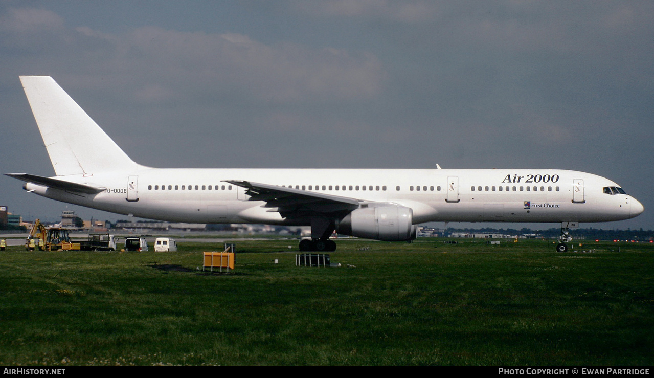 Aircraft Photo of G-OOOB | Boeing 757-28A | Air 2000 | AirHistory.net #517436