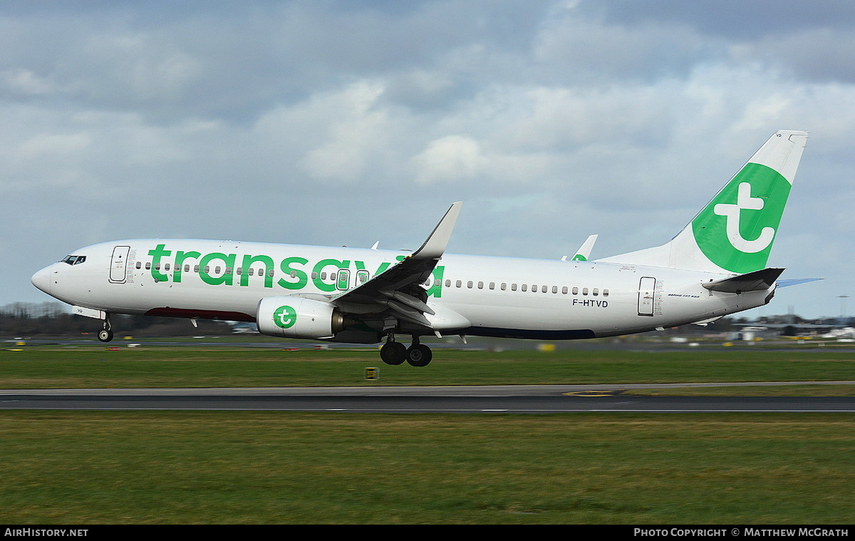 Aircraft Photo of F-HTVD | Boeing 737-800 | Transavia | AirHistory.net #517456