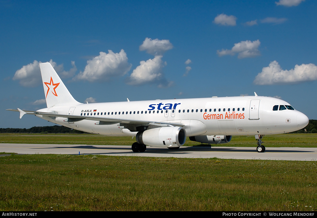 Aircraft Photo of D-AXLA | Airbus A320-232 | Star German Airlines | AirHistory.net #517459