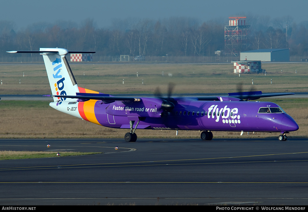 Aircraft Photo of G-JECF | Bombardier DHC-8-402 Dash 8 | Flybe | AirHistory.net #517462