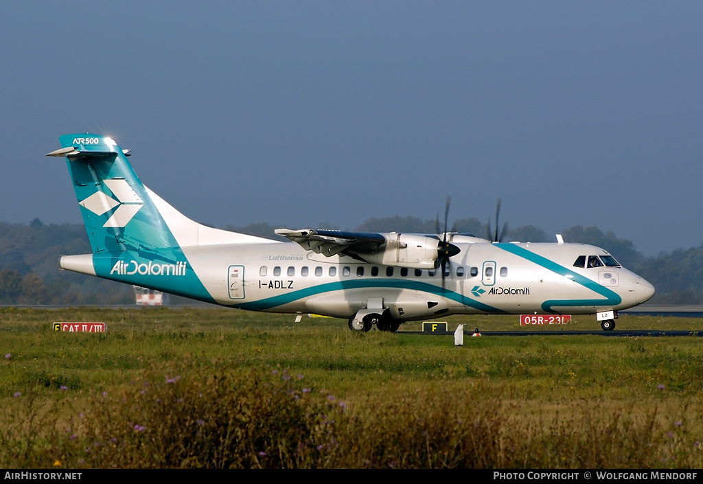 Aircraft Photo of I-ADLZ | ATR ATR-42-500 | Air Dolomiti | AirHistory.net #517464