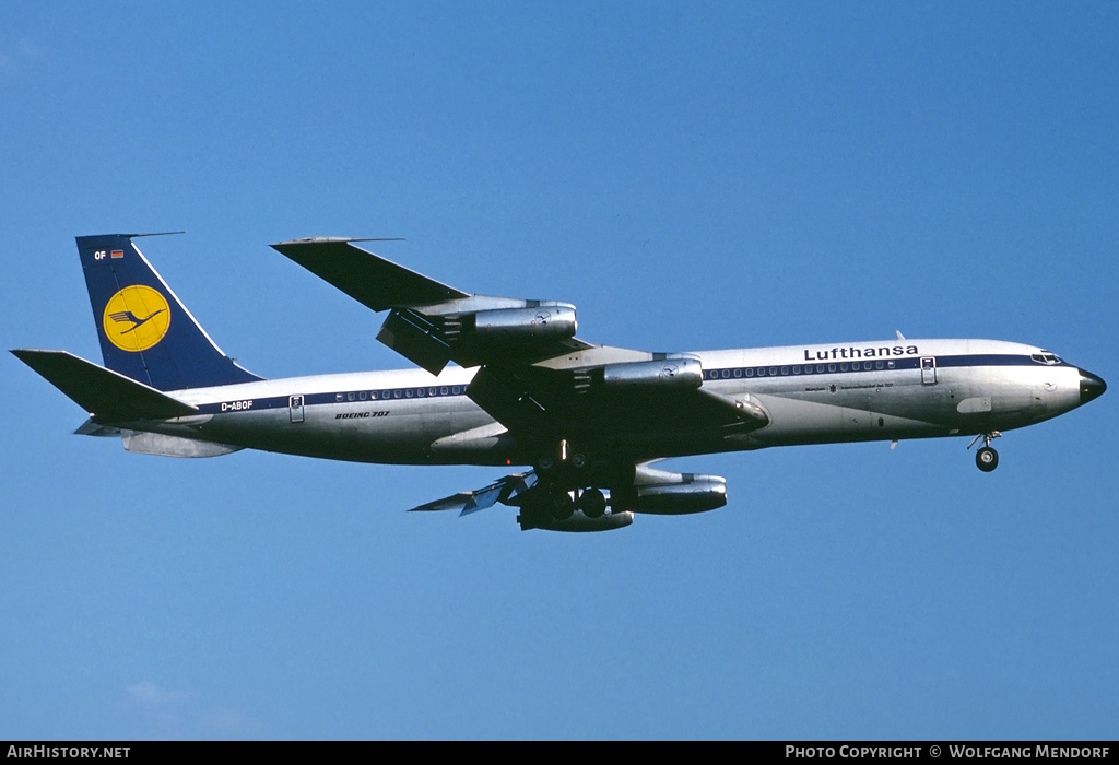Aircraft Photo of D-ABOF | Boeing 707-430 | Lufthansa | AirHistory.net #517466