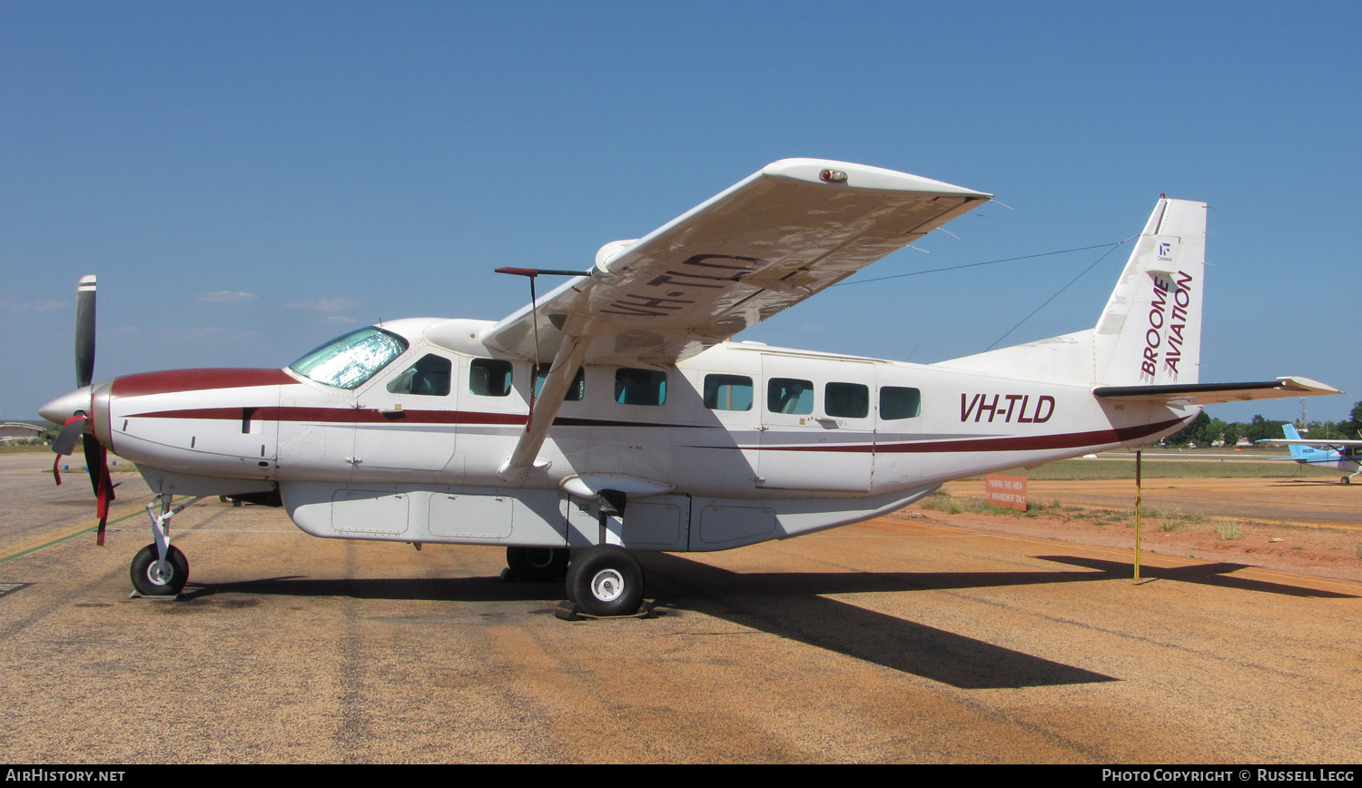 Aircraft Photo of VH-TLD | Cessna 208B Grand Caravan | Broome Aviation | AirHistory.net #517481