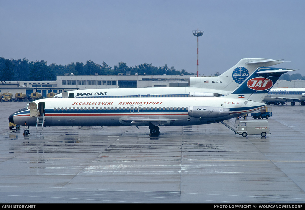 Aircraft Photo of YU-AJK | McDonnell Douglas DC-9-32 | JAT Yugoslav Airlines - Jugoslovenski Aerotransport | AirHistory.net #517497
