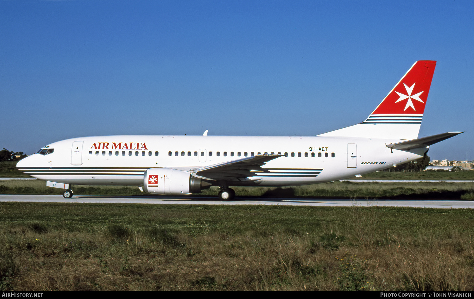 Aircraft Photo of 9H-ACT | Boeing 737-33A | Air Malta | AirHistory.net #517509