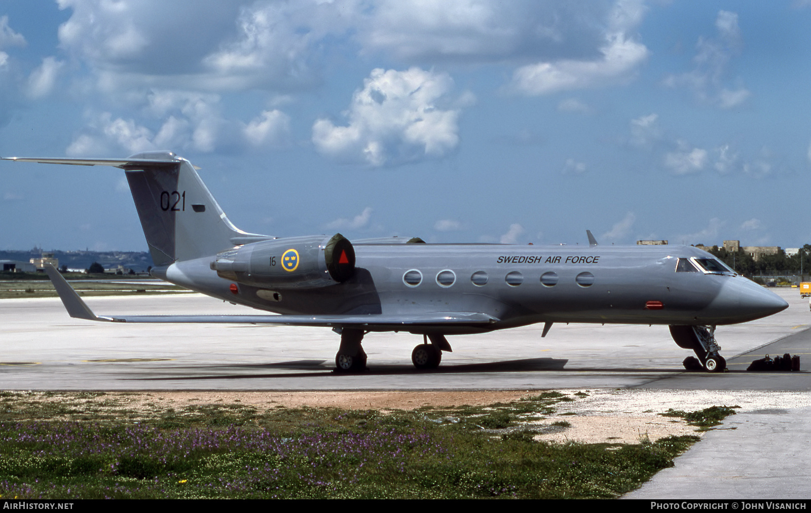 Aircraft Photo of 102001 | Gulfstream Aerospace Tp102A Gulfstream IV | Sweden - Air Force | AirHistory.net #517514