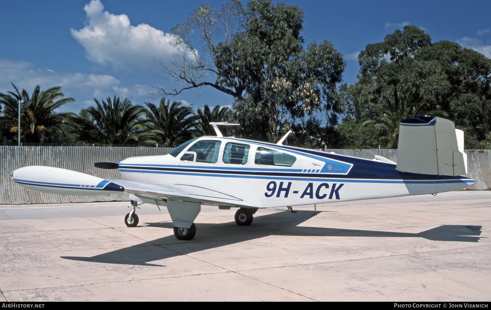 Aircraft Photo of 9H-ACK | Beech V35A Bonanza | AirHistory.net #517516