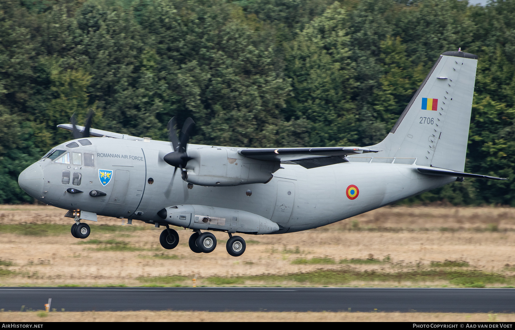 Aircraft Photo of 2706 | Alenia C-27J Spartan | Romania - Air Force | AirHistory.net #517548