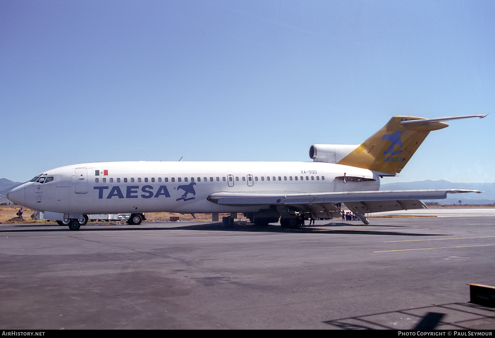 Aircraft Photo of XA-SQO | Boeing 727-31 | TAESA - Transportes Aéreos Ejecutivos | AirHistory.net #517549