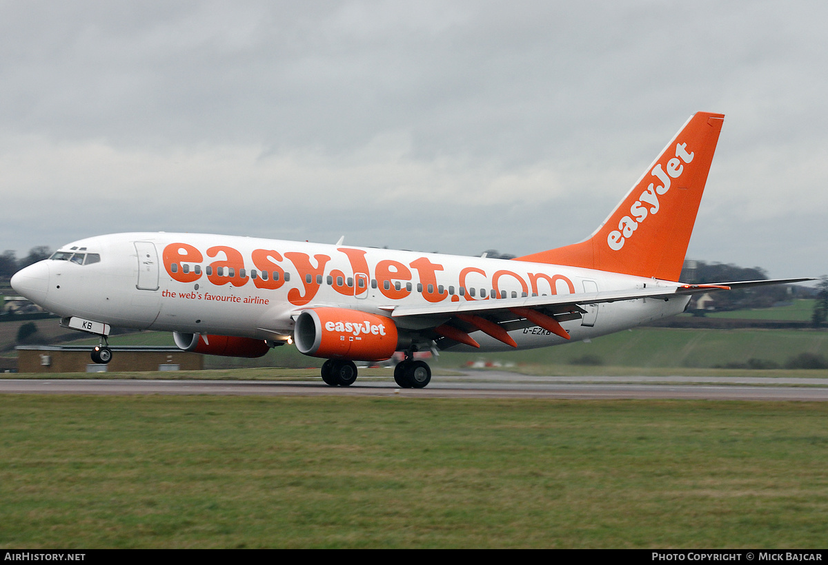 Aircraft Photo of G-EZKB | Boeing 737-73V | EasyJet | AirHistory.net #517554