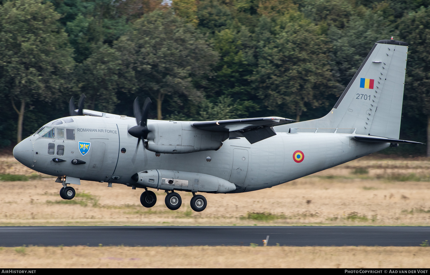 Aircraft Photo of 2701 | Alenia C-27J Spartan | Romania - Air Force | AirHistory.net #517560