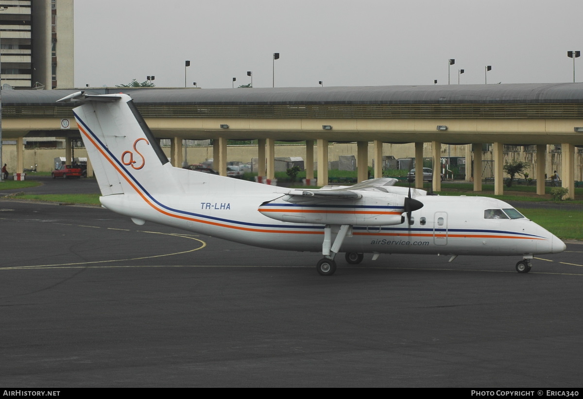 Aircraft Photo of TR-LHA | De Havilland Canada DHC-8-102 Dash 8 | Air Service Gabon | AirHistory.net #517578