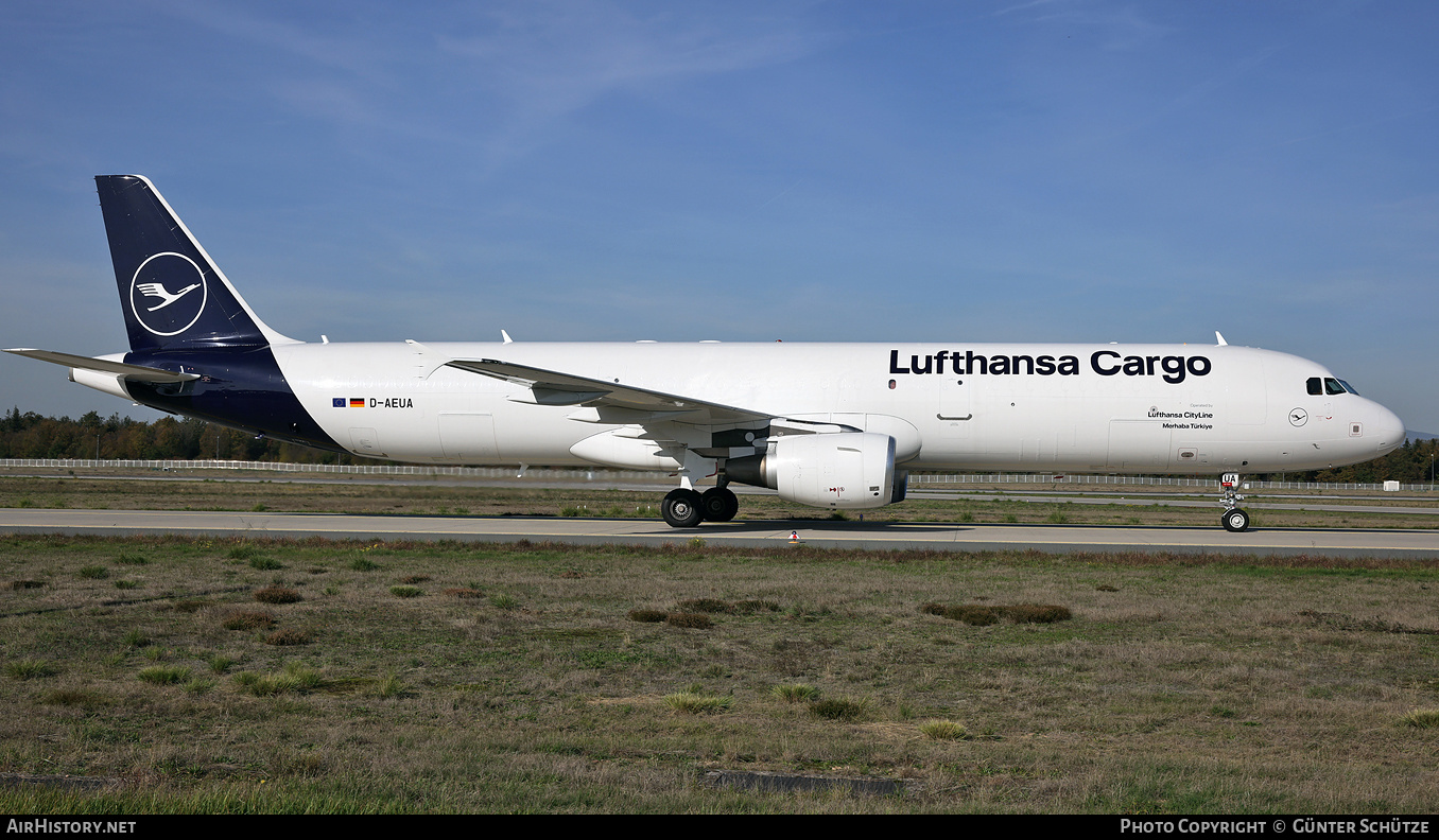 Aircraft Photo of D-AEUA | Airbus A321-211/P2F | Lufthansa Cargo | AirHistory.net #517592