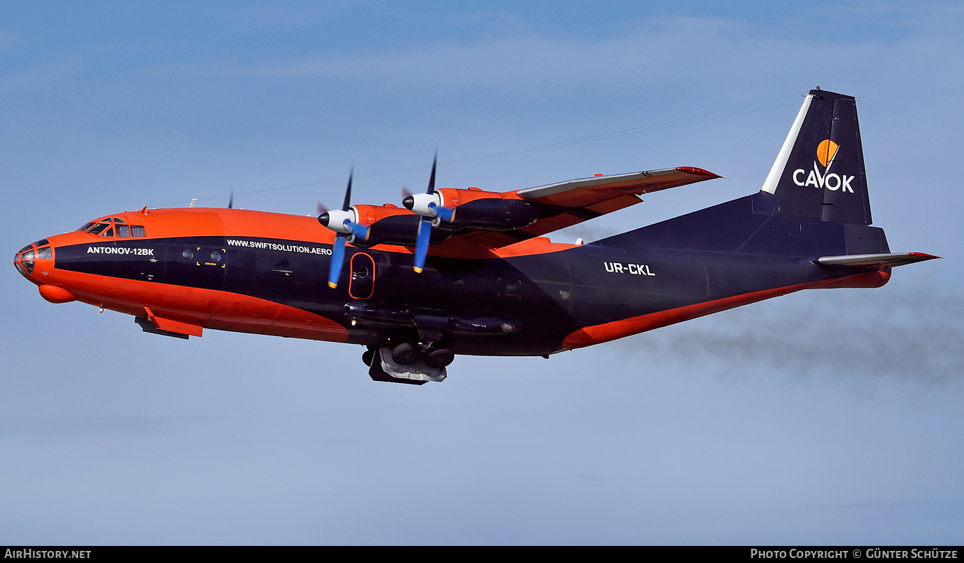 Aircraft Photo of UR-CKL | Antonov An-12BK | Cavok Air | AirHistory.net #517593