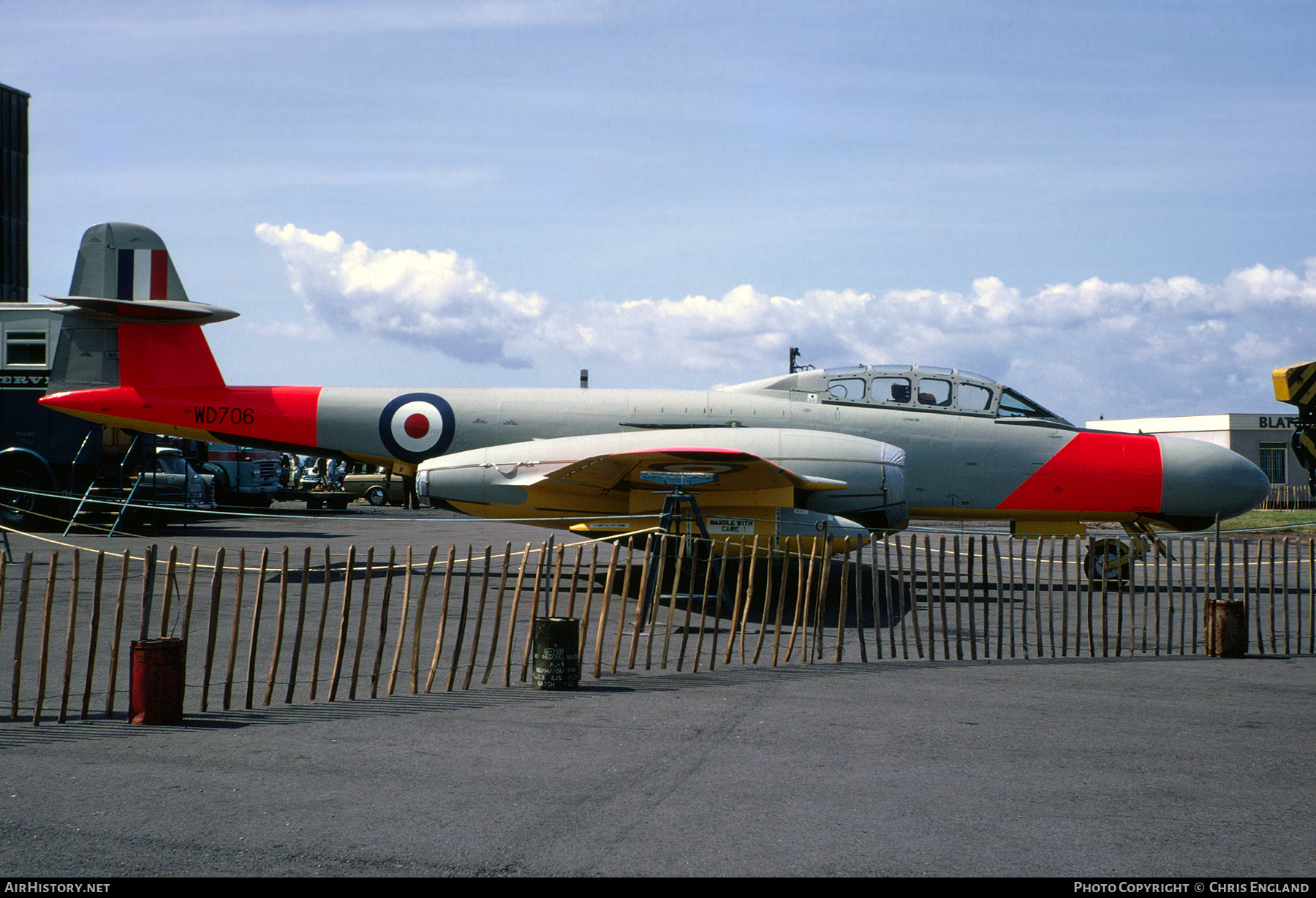 Aircraft Photo of WD706 | Gloster Meteor TT20 | AirHistory.net #517598