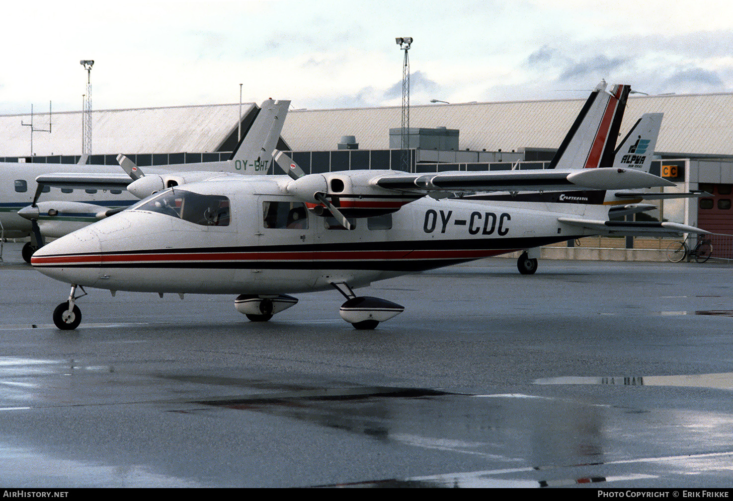 Aircraft Photo of OY-CDC | Partenavia P-68C | AirHistory.net #517599
