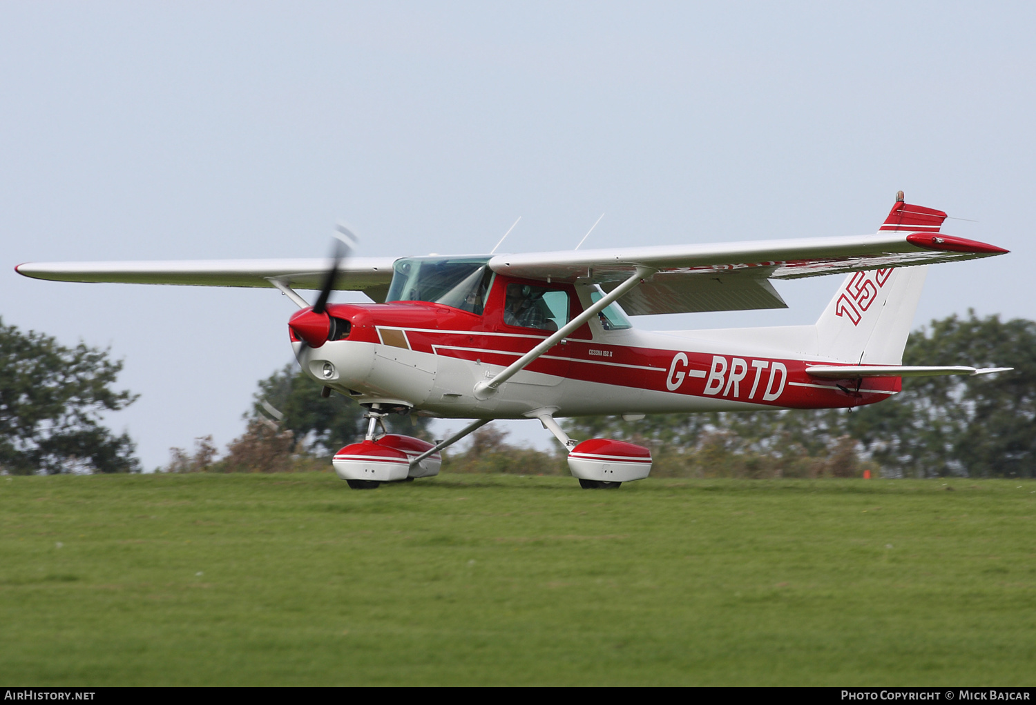 Aircraft Photo of G-BRTD | Cessna 152 | AirHistory.net #517620