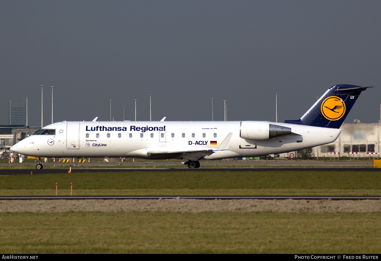 Aircraft Photo of D-ACLY | Canadair CRJ-200LR (CL-600-2B19) | Lufthansa Regional | AirHistory.net #517628