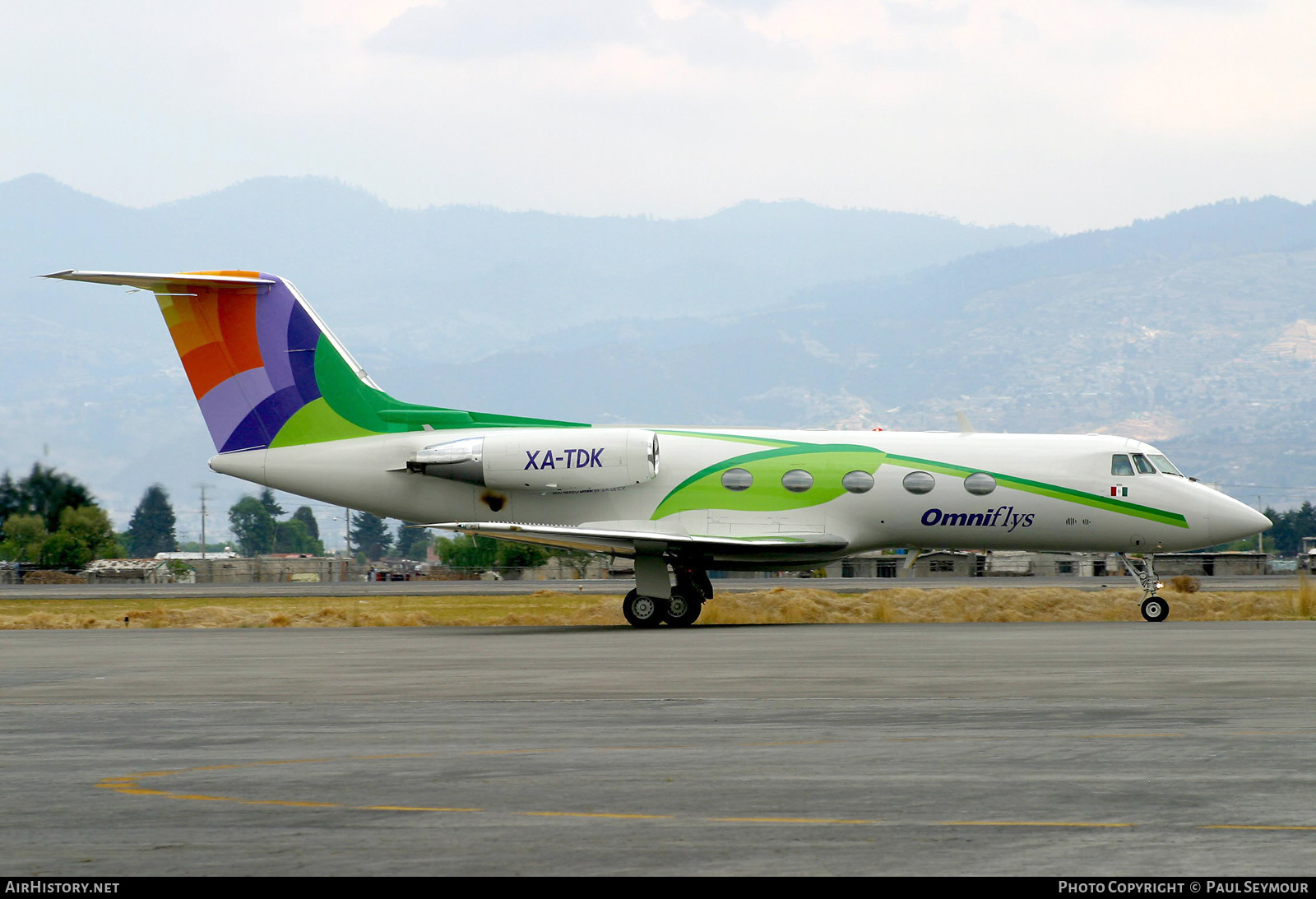 Aircraft Photo of XA-TDK | Grumman G-1159 Gulfstream II | Omniflys | AirHistory.net #517630