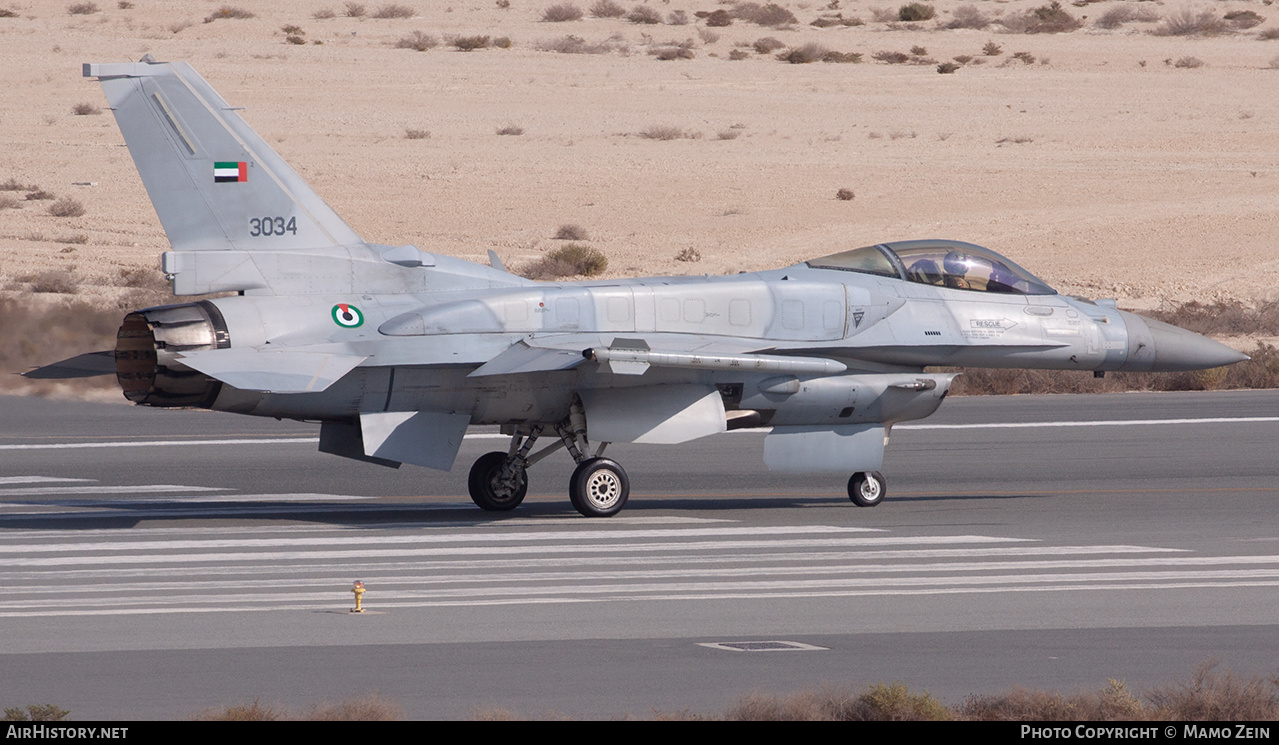 Aircraft Photo of 3034 | Lockheed Martin F-16E Desert Falcon | United Arab Emirates - Air Force | AirHistory.net #517636