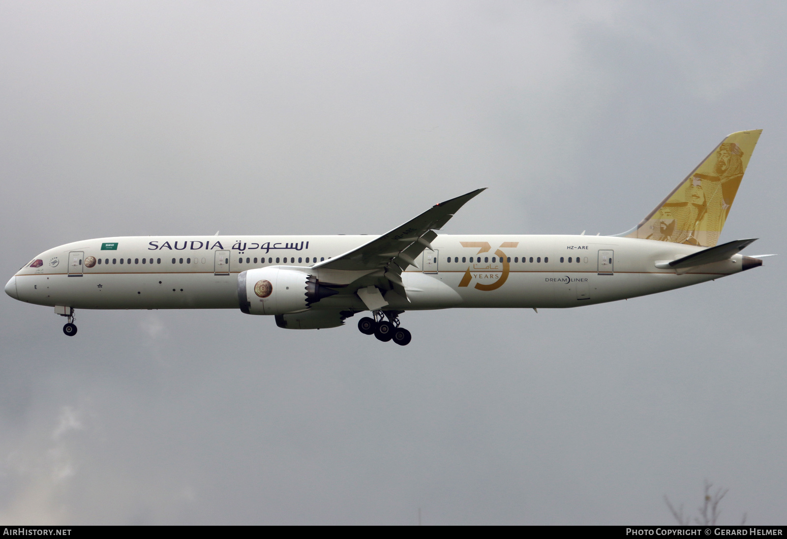 Aircraft Photo of HZ-ARE | Boeing 787-9 Dreamliner | Saudia - Saudi Arabian Airlines | AirHistory.net #517651