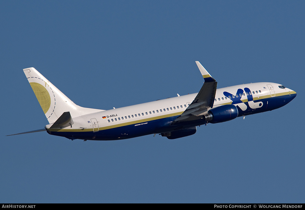 Aircraft Photo of D-AXLJ | Boeing 737-81Q | XL Airways | AirHistory.net #517656