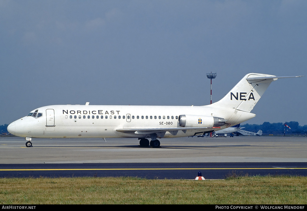 Aircraft Photo of SE-DBO | McDonnell Douglas DC-9-21 | Nordic East Airways - NEA | AirHistory.net #517662