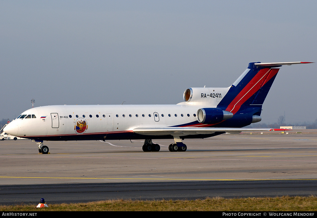 Aircraft Photo of RA-42411 | Yakovlev Yak-42D | RusJet | AirHistory.net #517675