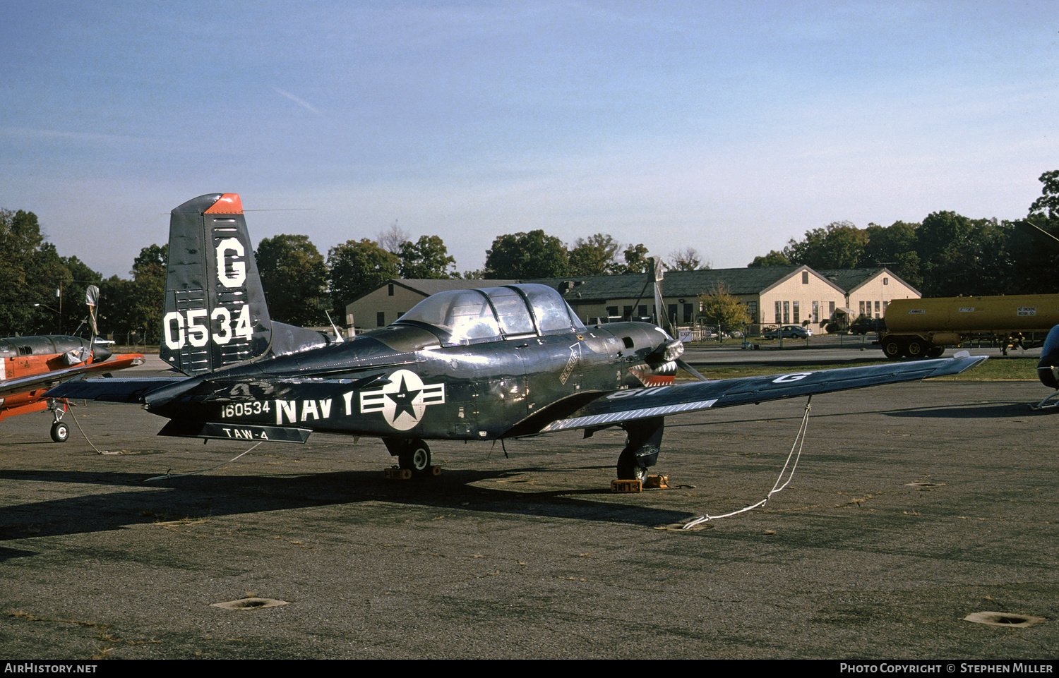 Aircraft Photo of 160534 | Beech T-34C Turbo Mentor | USA - Navy | AirHistory.net #517677