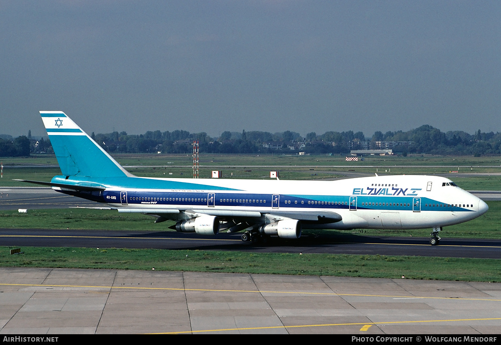 Aircraft Photo of 4X-AXQ | Boeing 747-238B | El Al Israel Airlines | AirHistory.net #517679