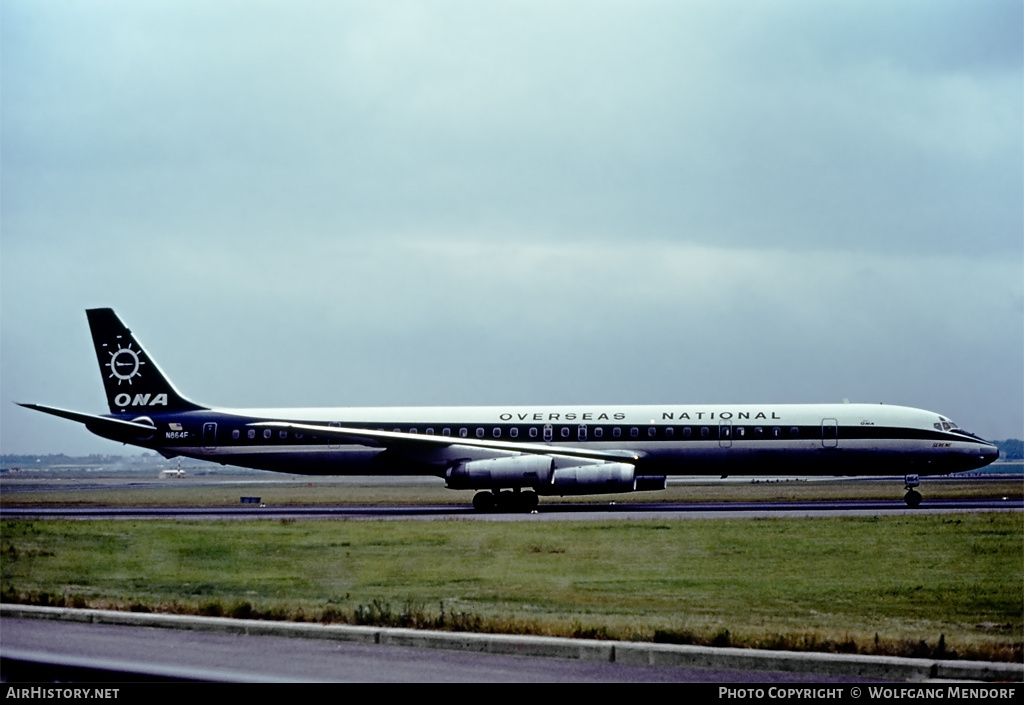 Aircraft Photo of N864F | McDonnell Douglas DC-8-63CF | Overseas National Airways - ONA | AirHistory.net #517680
