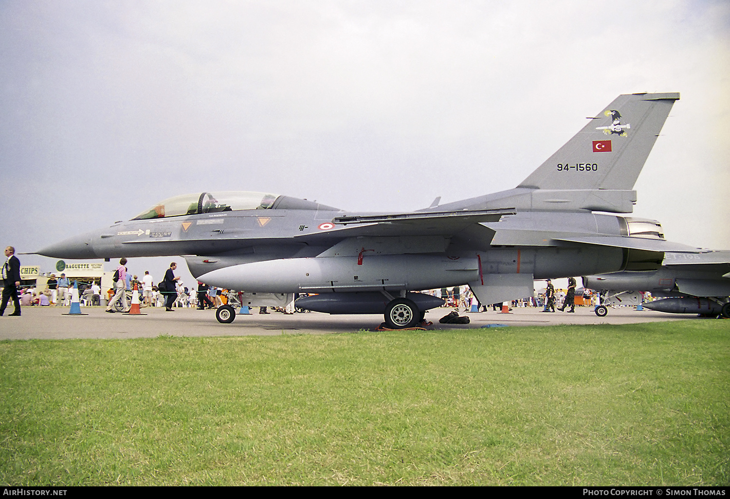 Aircraft Photo of 94-1560 | General Dynamics F-16D Fighting Falcon | Turkey - Air Force | AirHistory.net #517692