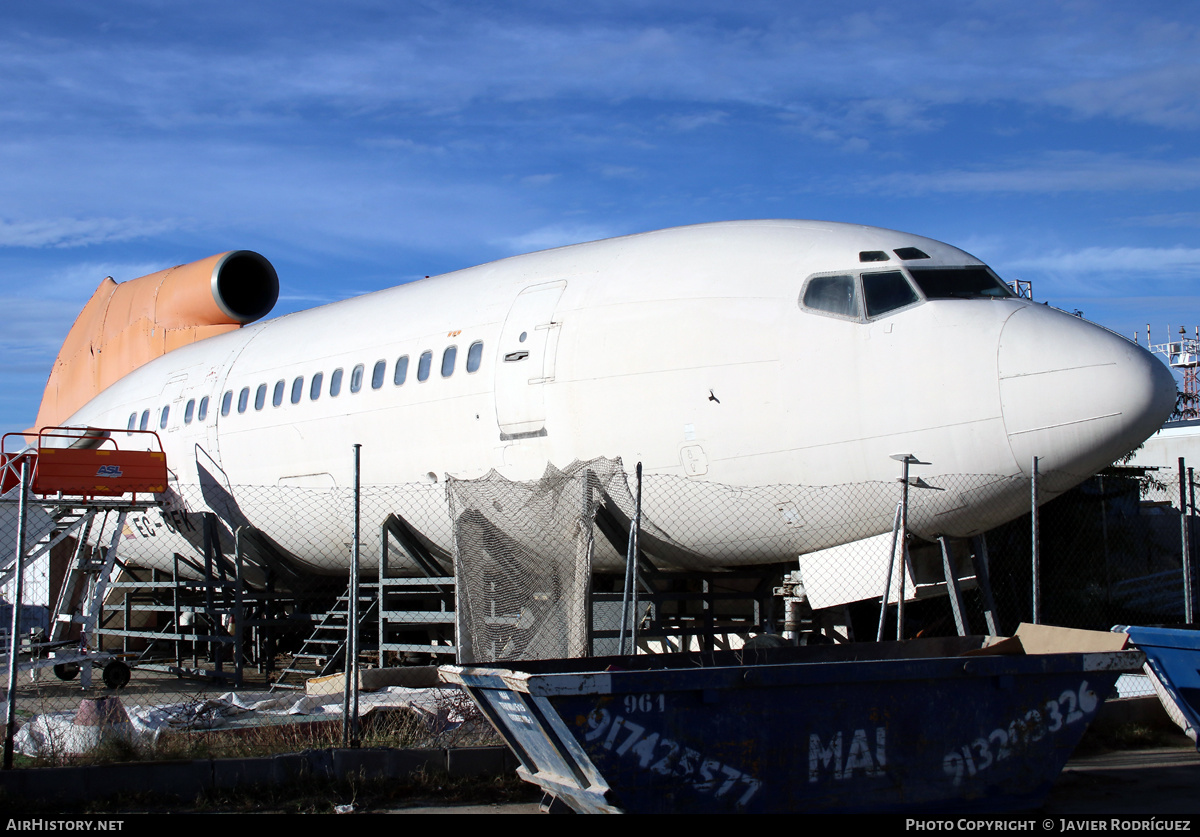 Aircraft Photo of EC-CFK | Boeing 727-256/Adv | AirHistory.net #517694