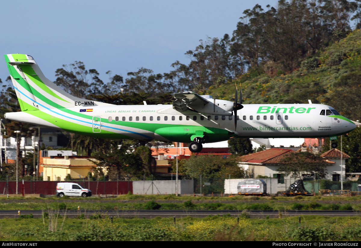 Aircraft Photo of EC-MNN | ATR ATR-72-600 (ATR-72-212A) | Binter Canarias | AirHistory.net #517702