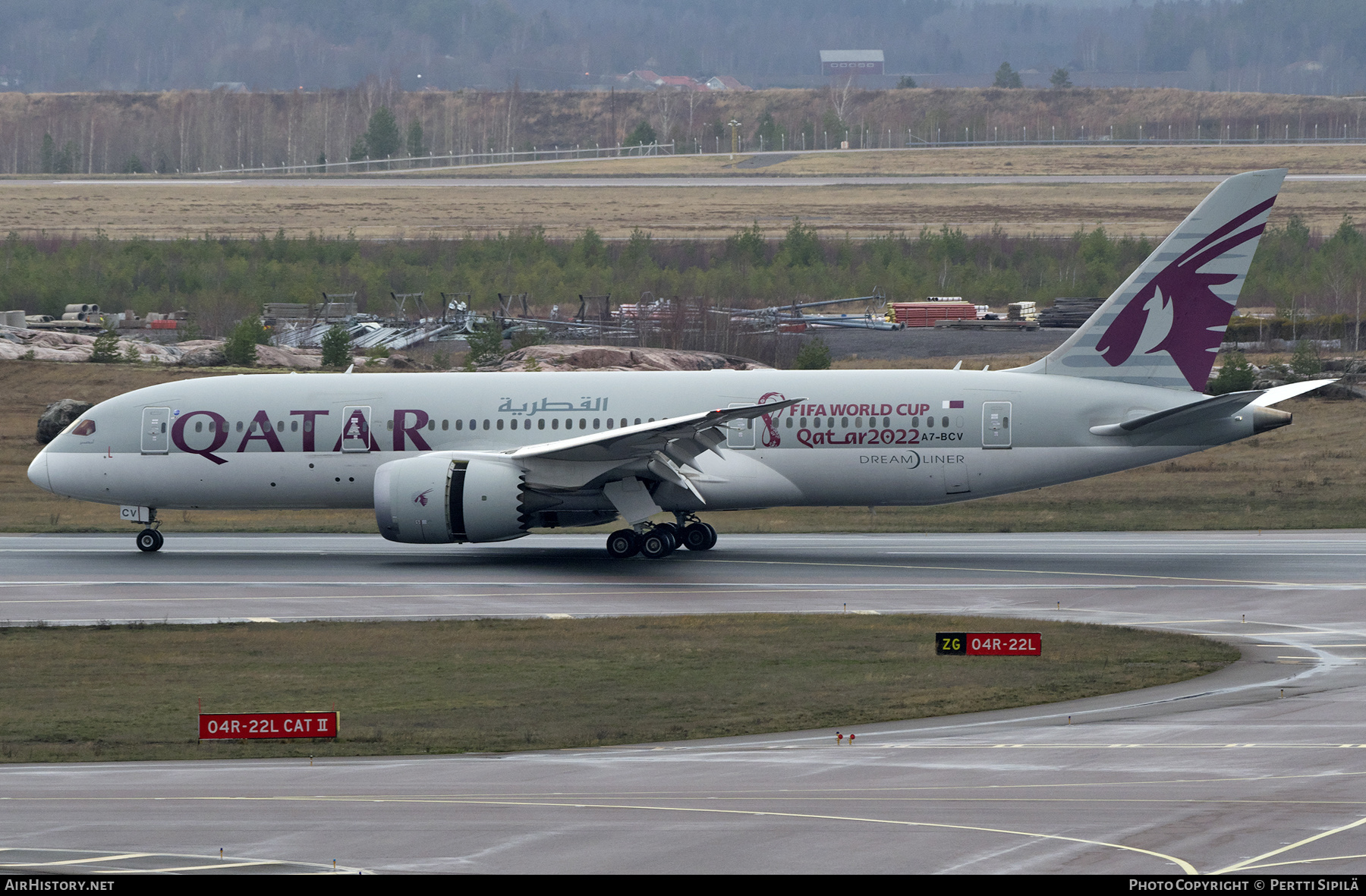 Aircraft Photo of A7-BCV | Boeing 787-8 Dreamliner | Qatar Airways | AirHistory.net #517709