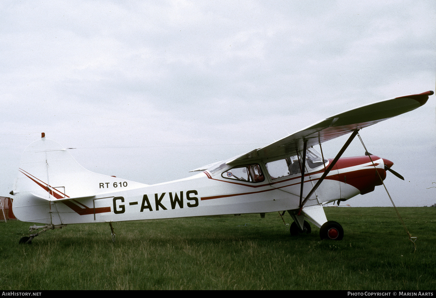 Aircraft Photo of G-AKWS / RT610 | Taylorcraft Auster 5A-160 | AirHistory.net #517725