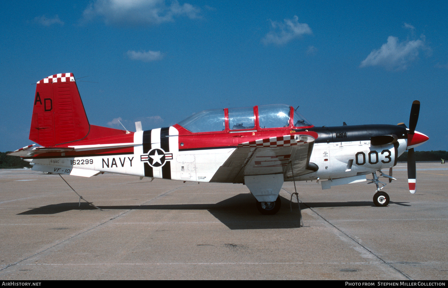 Aircraft Photo of 162299 | Beech T-34C Turbo Mentor (45) | USA - Navy | AirHistory.net #517730