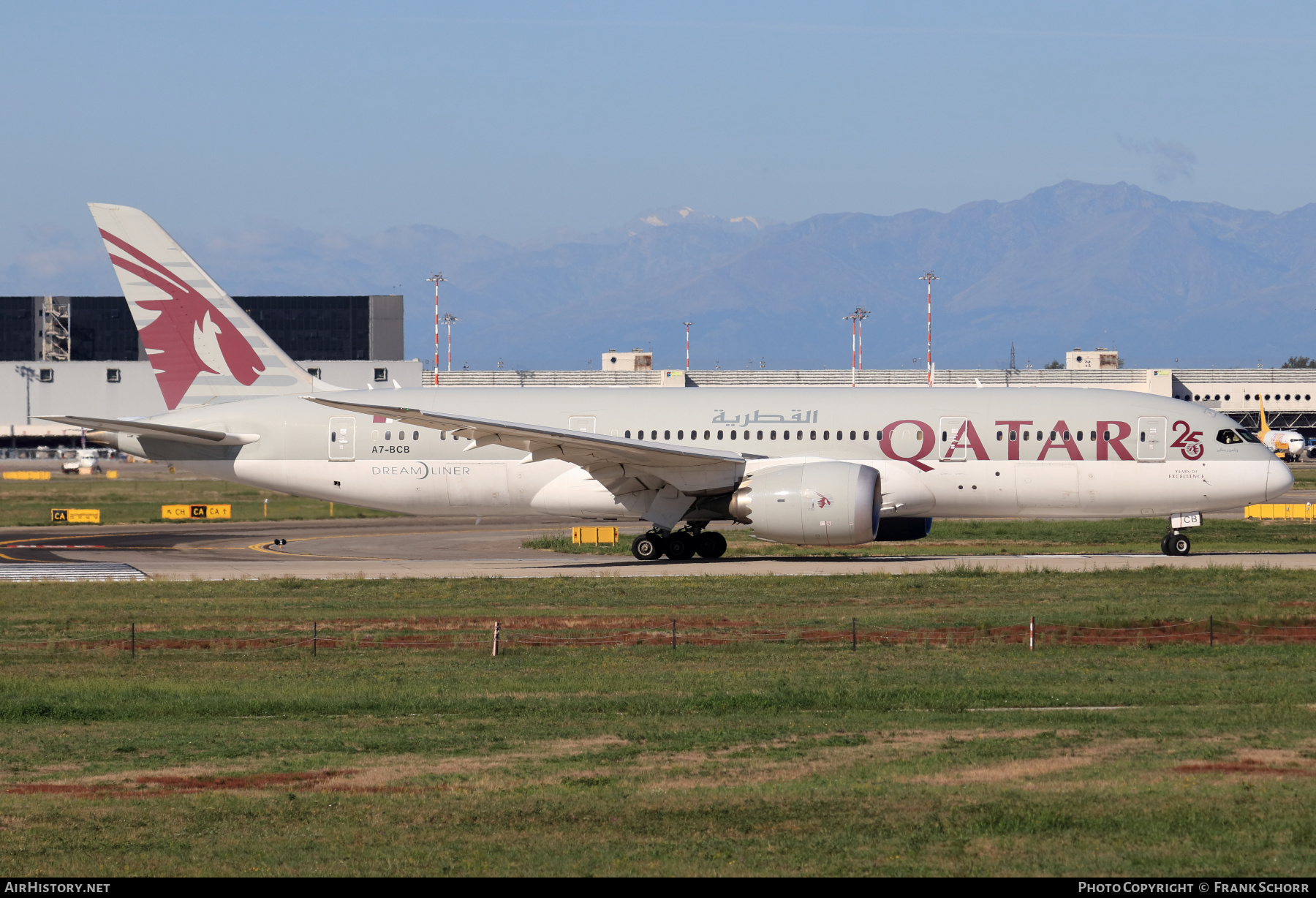 Aircraft Photo of A7-BCB | Boeing 787-8 Dreamliner | Qatar Airways | AirHistory.net #517743
